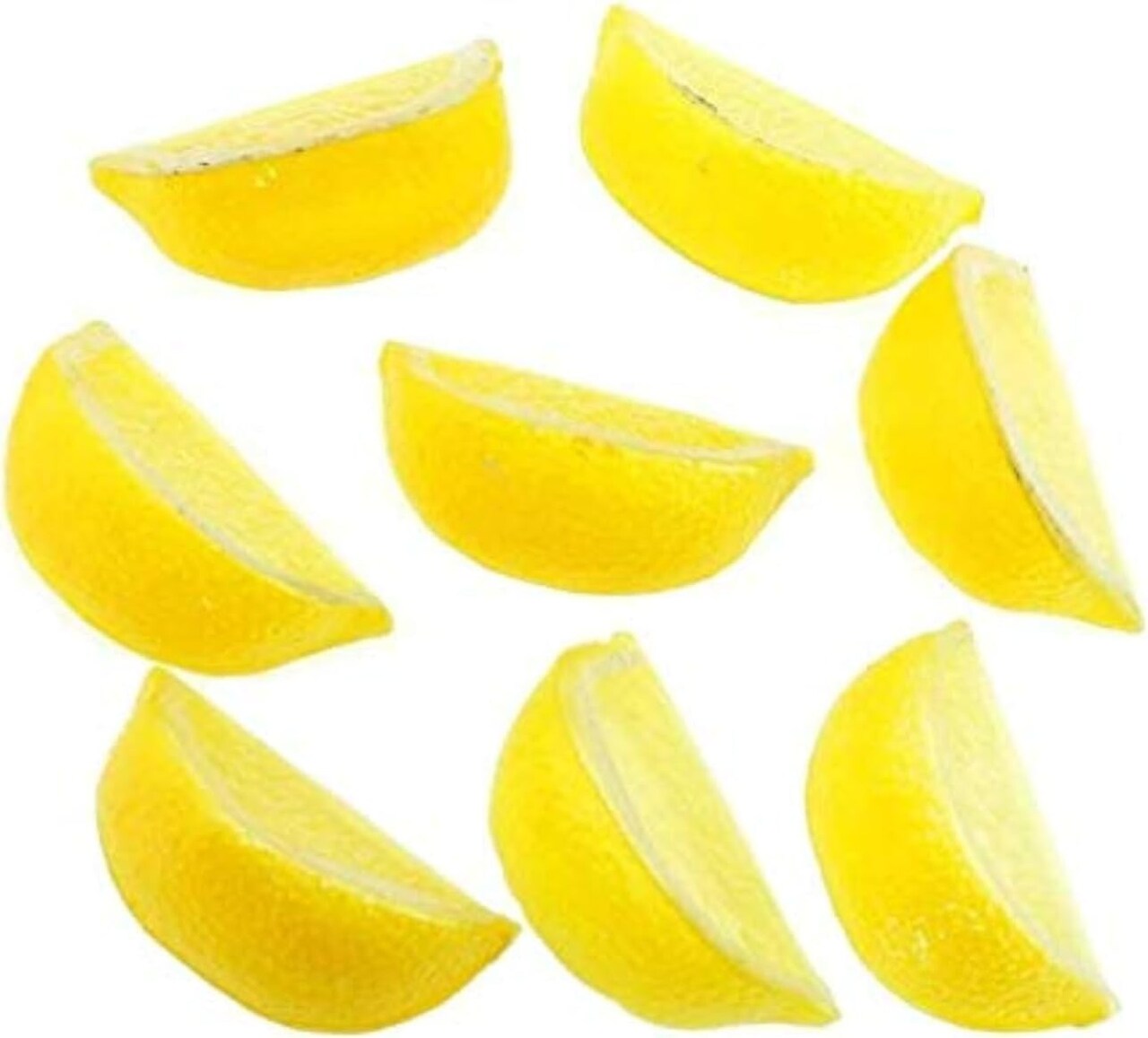 14-Piece Faux Fruit Set – Realistic Yellow Lemon Props for Home, Kitchen, and Party Decorations